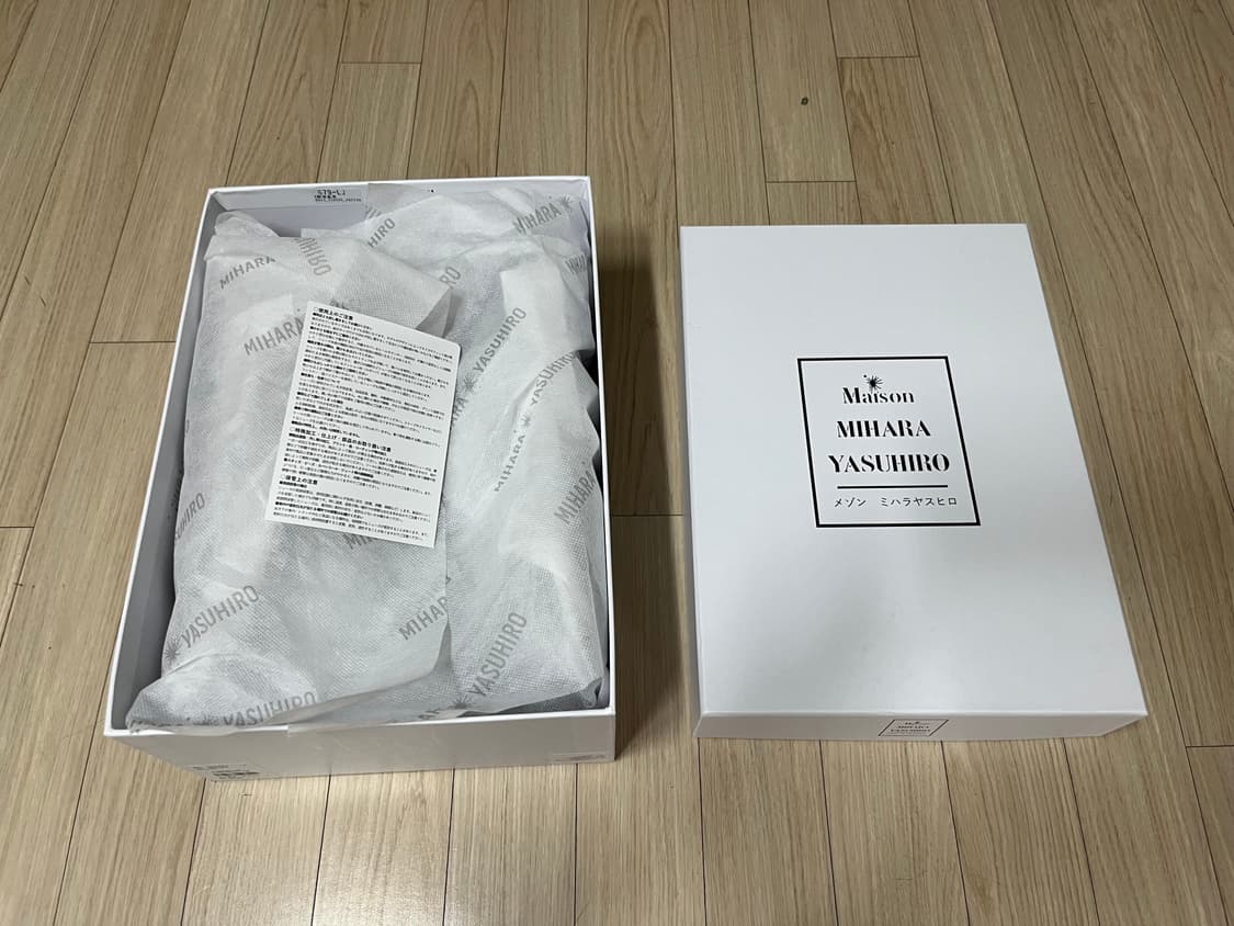 메종 미하라 야스히로 행크 OG 솔 캔버스 (새상품) 상품이미지5