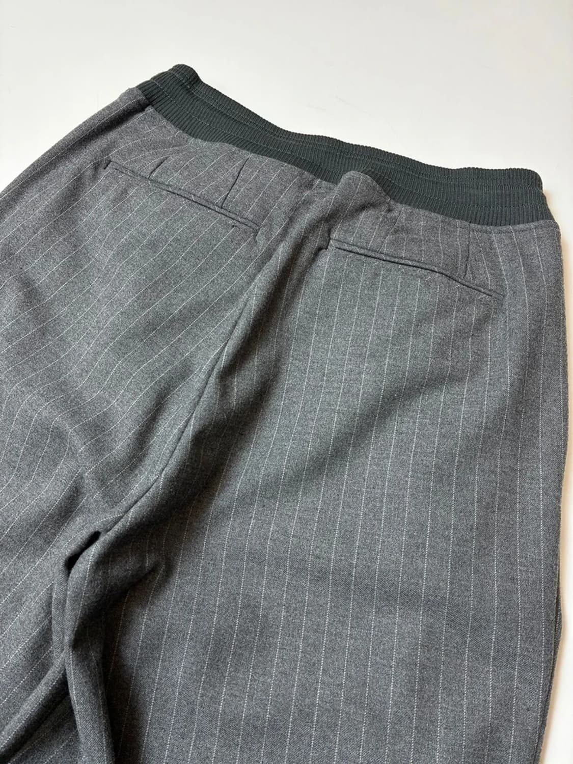 샌드사운드 24FW 3턱 와이드 스트라이프 팬츠 PN8816 상품이미지6