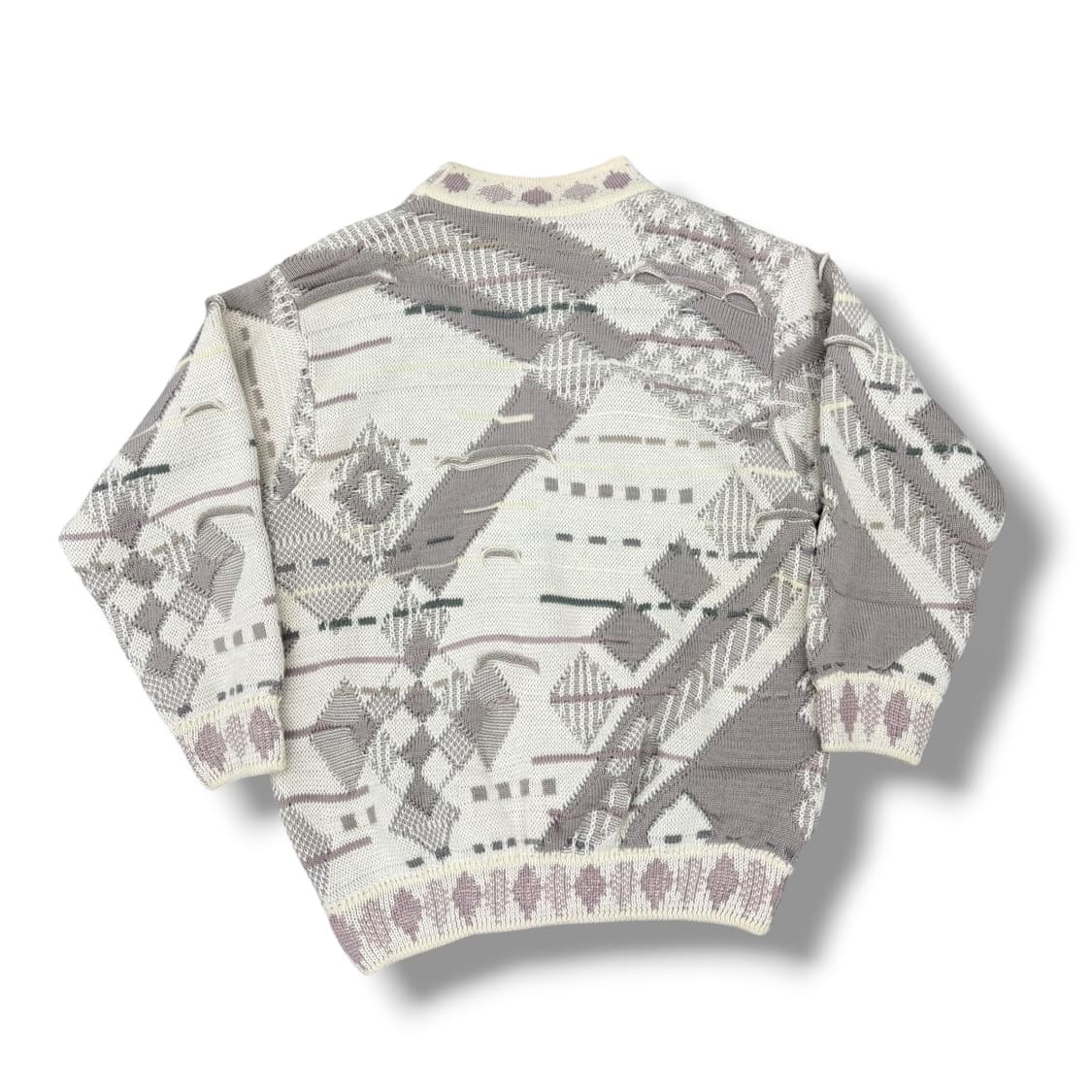 쿠지 에스닉 케이블 니트 상품이미지2