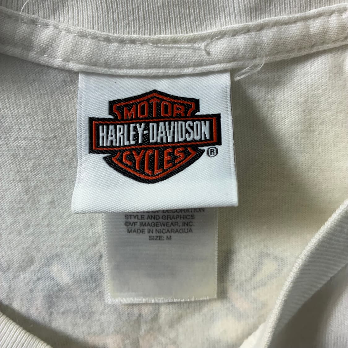 Harley-davidson  할리데이비슨 코리아 에디션 화이트 반팔티 상품이미지6