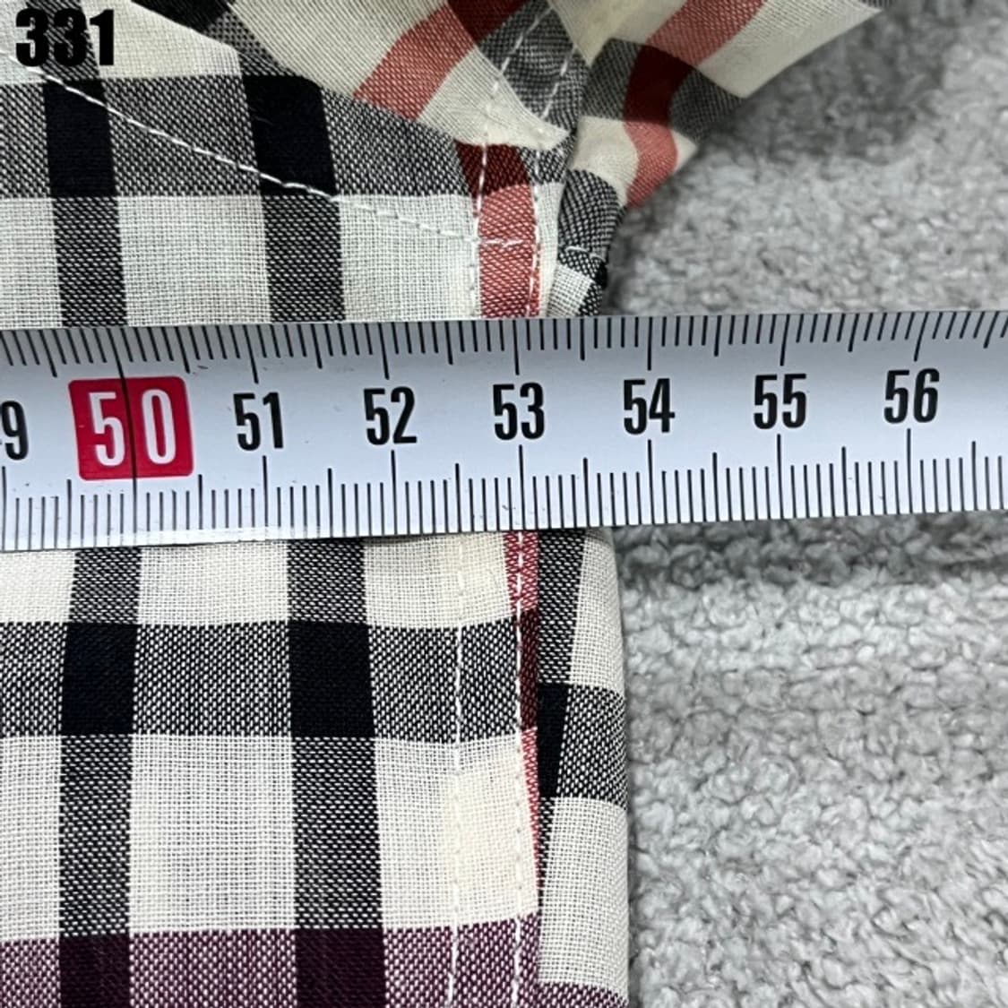 닥스 체크 반팔 셔츠  상품이미지4