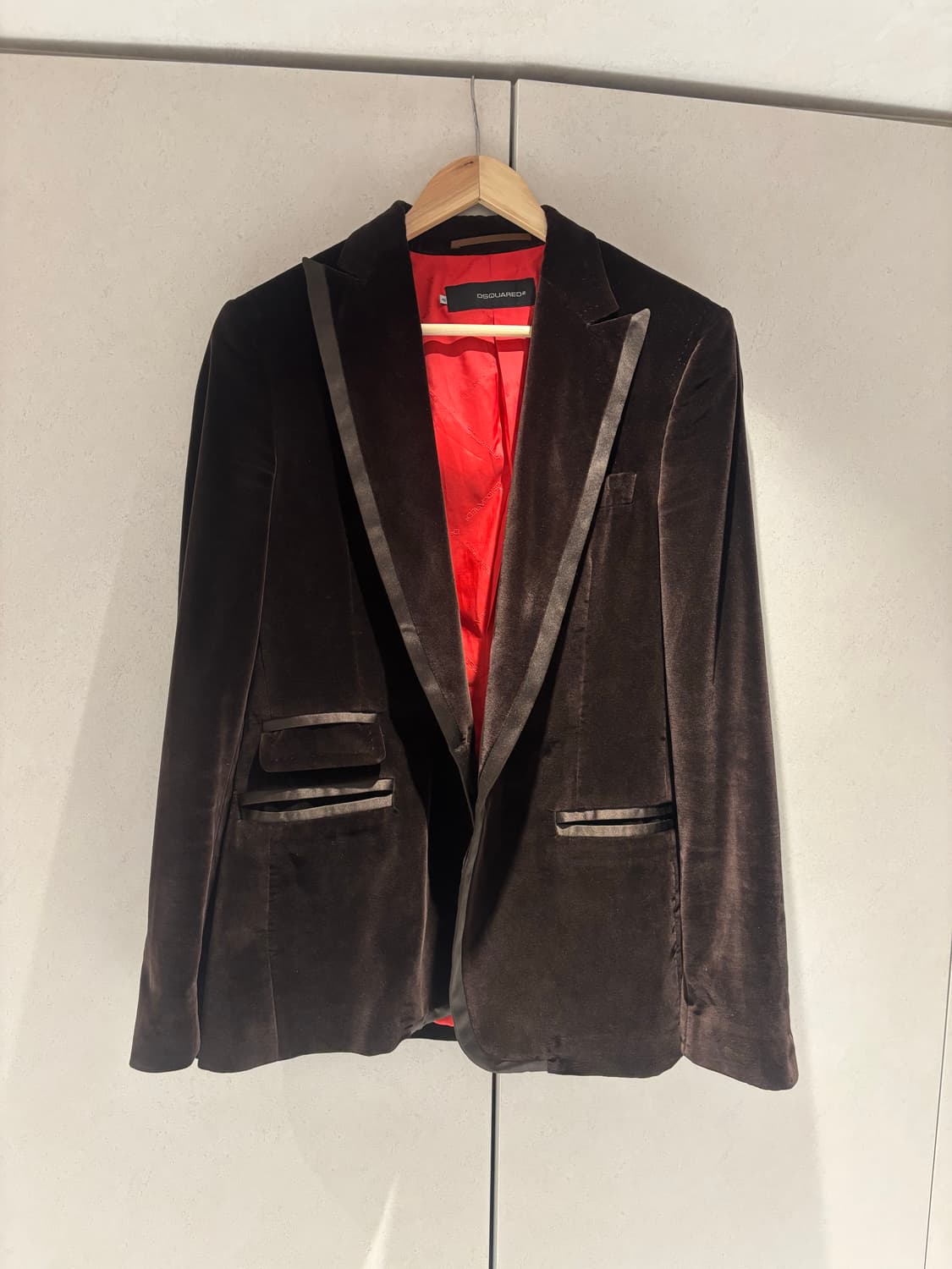 Dsquared2 벨루어 테일러드 재킷 상품이미지1