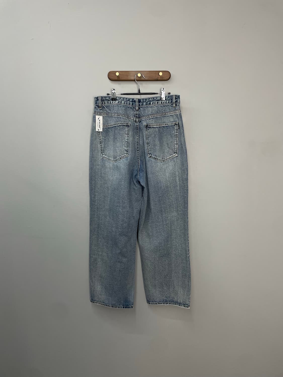 토피 워시드 와이드 데님 팬츠 H1545 상품이미지4