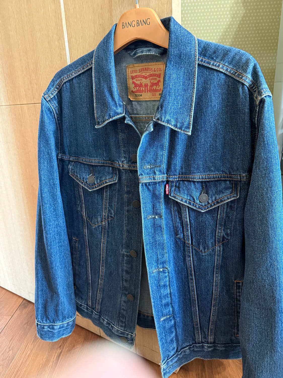 리바이스 데님자켓 청자켓 상품이미지1
