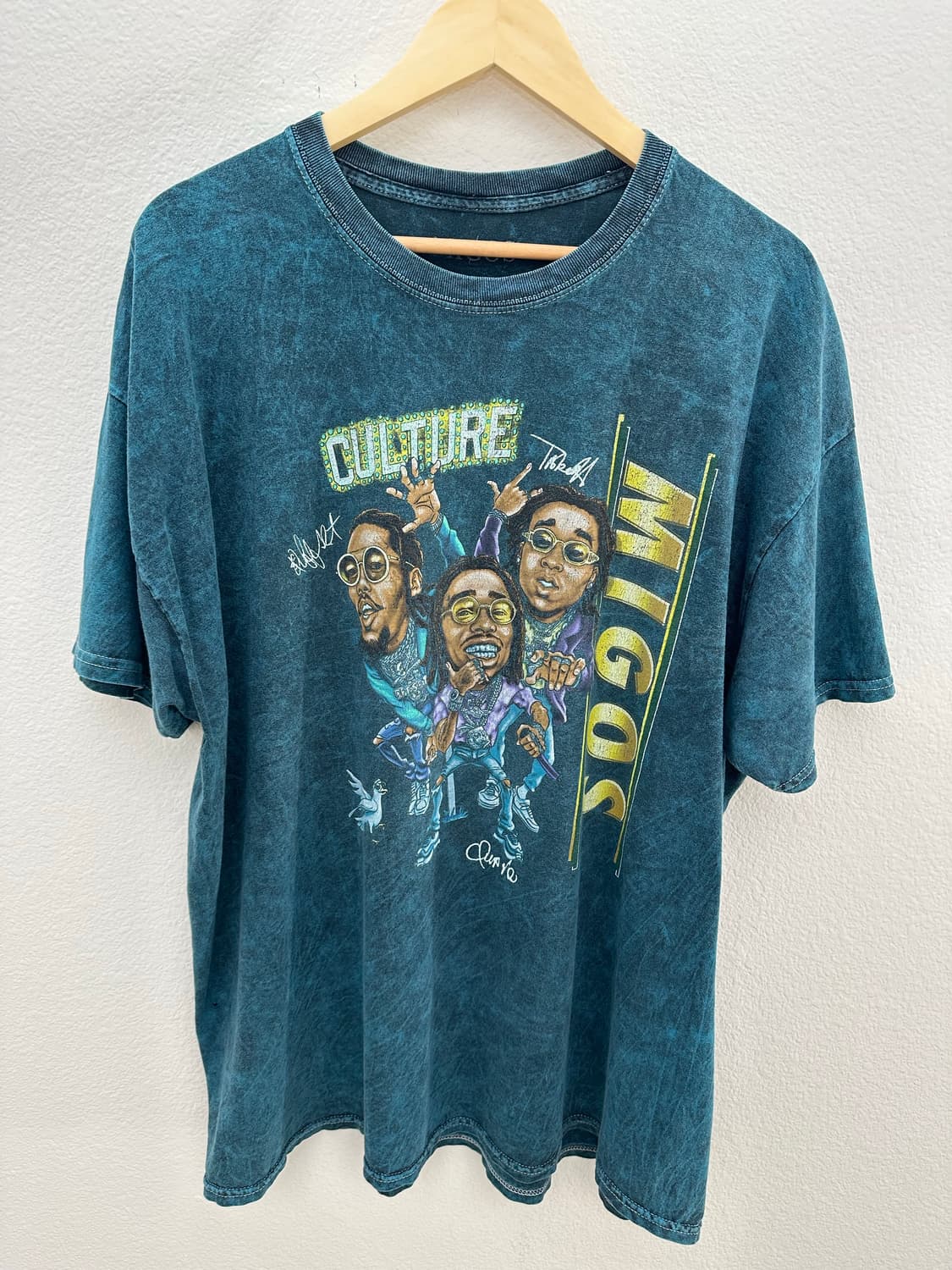 공식 굿즈 미고스 Culture 월드투어 그래픽 티셔츠 상품이미지1