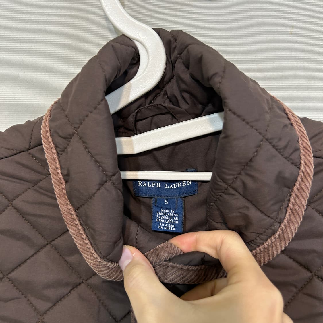 폴로 랄프로렌 여아 퀄팅 자켓 5 상품이미지2