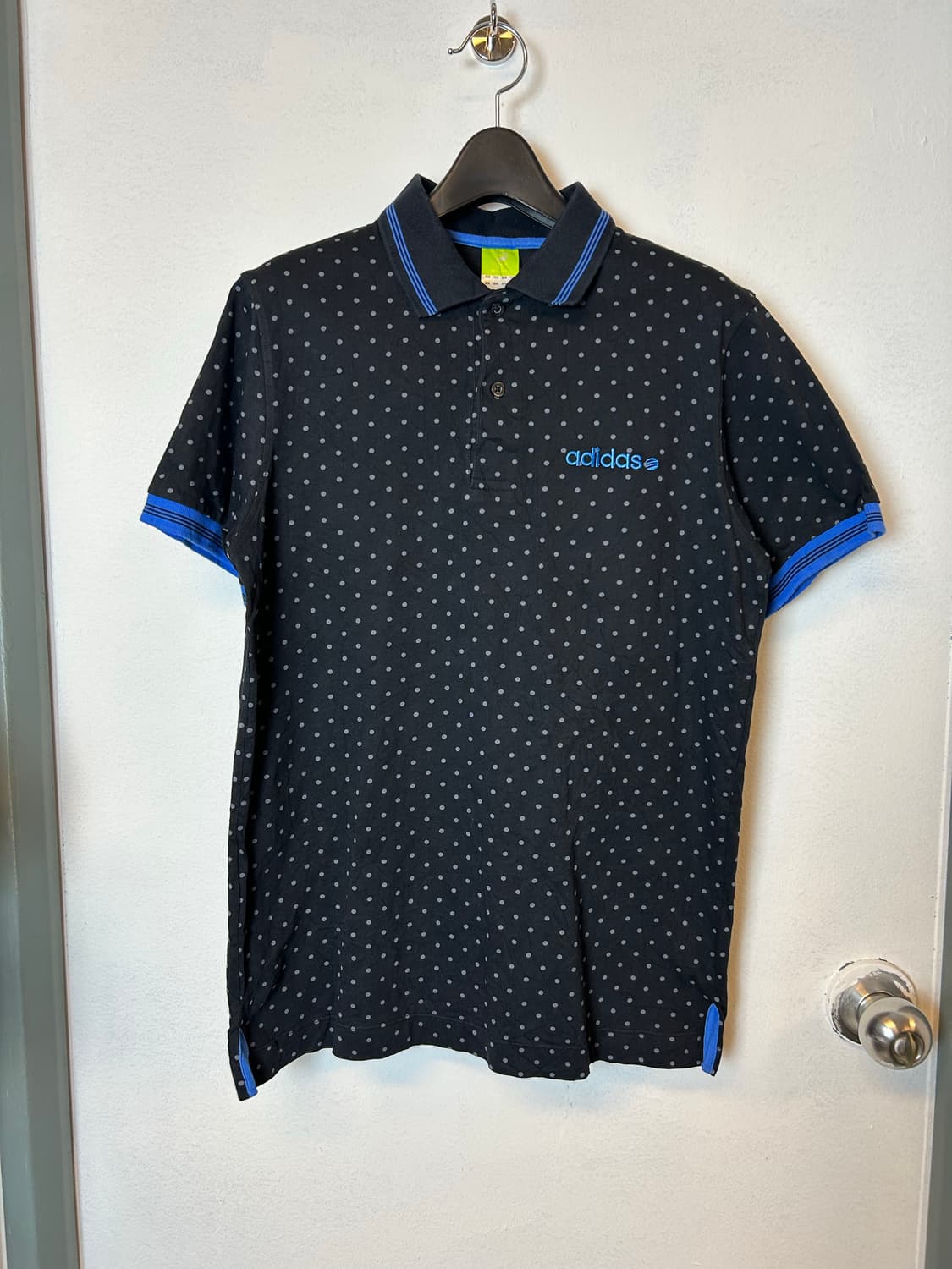 T050 JPN 아디다스 땡땡이 카라 티셔츠 상품이미지1