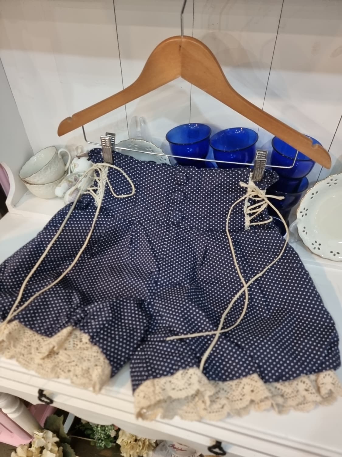 Ank Rouge(앙크루즈) 도트 레이스 벌룬팬츠 상품이미지2