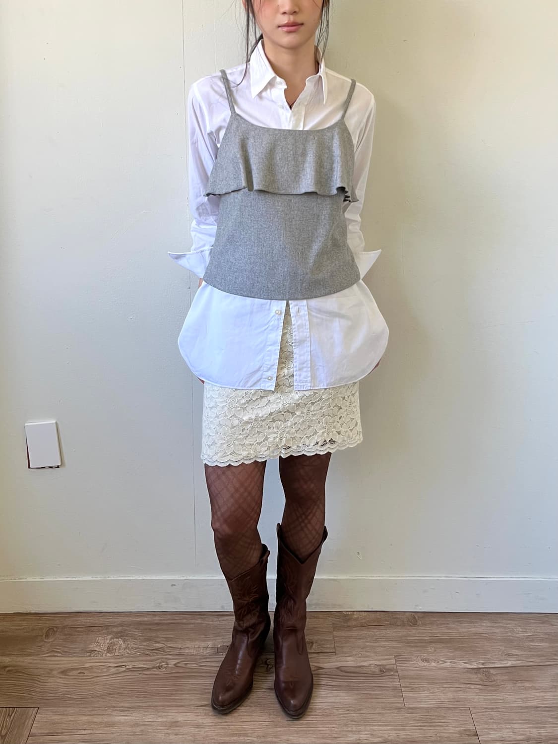 PROPO RTION 프릴 뷔스티에 상품이미지4