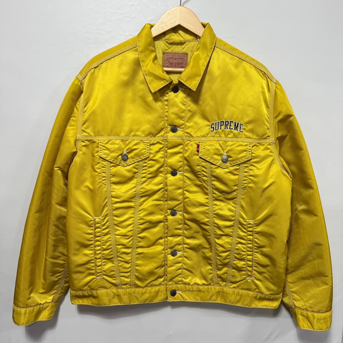 슈프림 X리바이스 나일론 트러커 자켓 L 상품이미지1