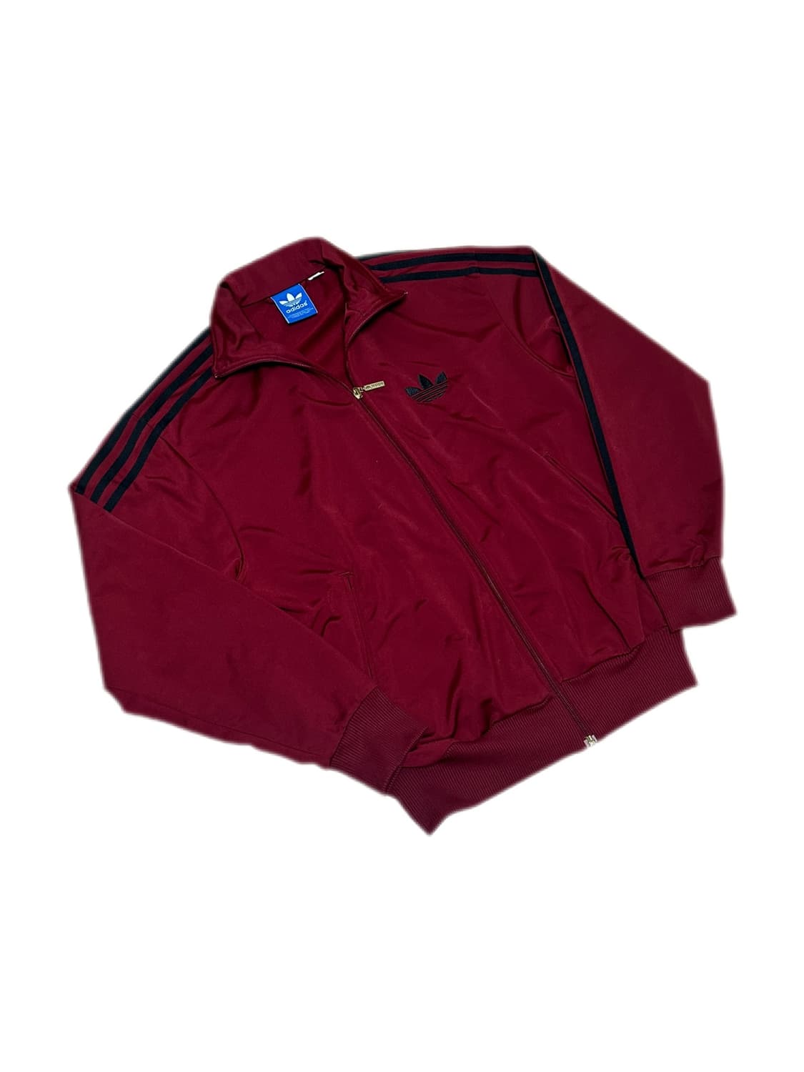 아디다스 파이어버드 블랙 버건디 트랙탑 져지 상품이미지1