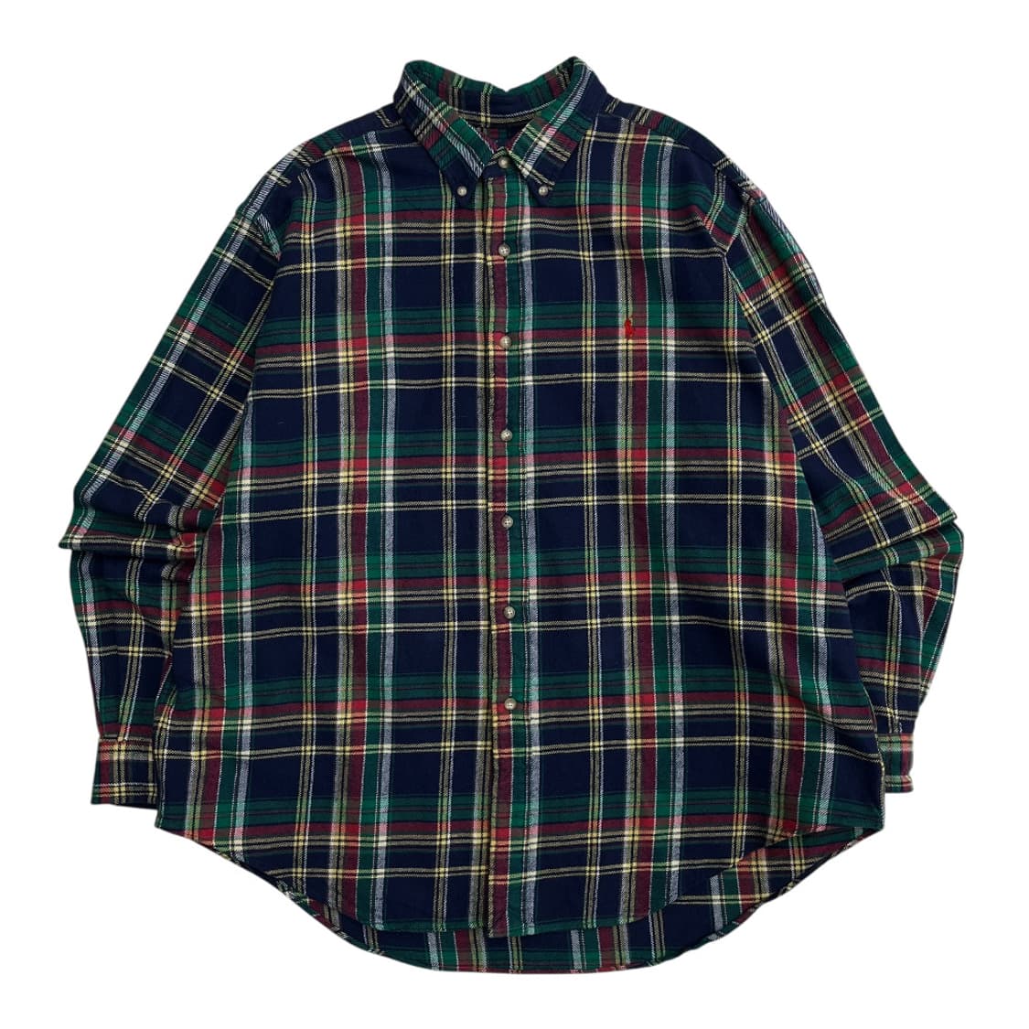 폴로 랄프로렌 레드포니 타탄체크 셔츠 XXL 상품이미지2