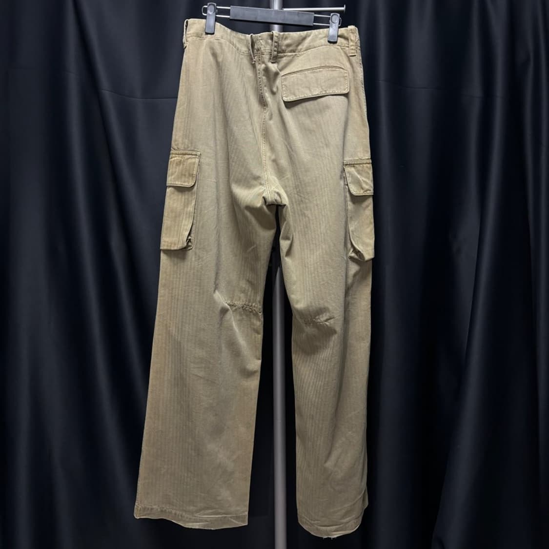 48) 아워레가시 마운트 카고 팬츠 올리브 헤링본 상품이미지4