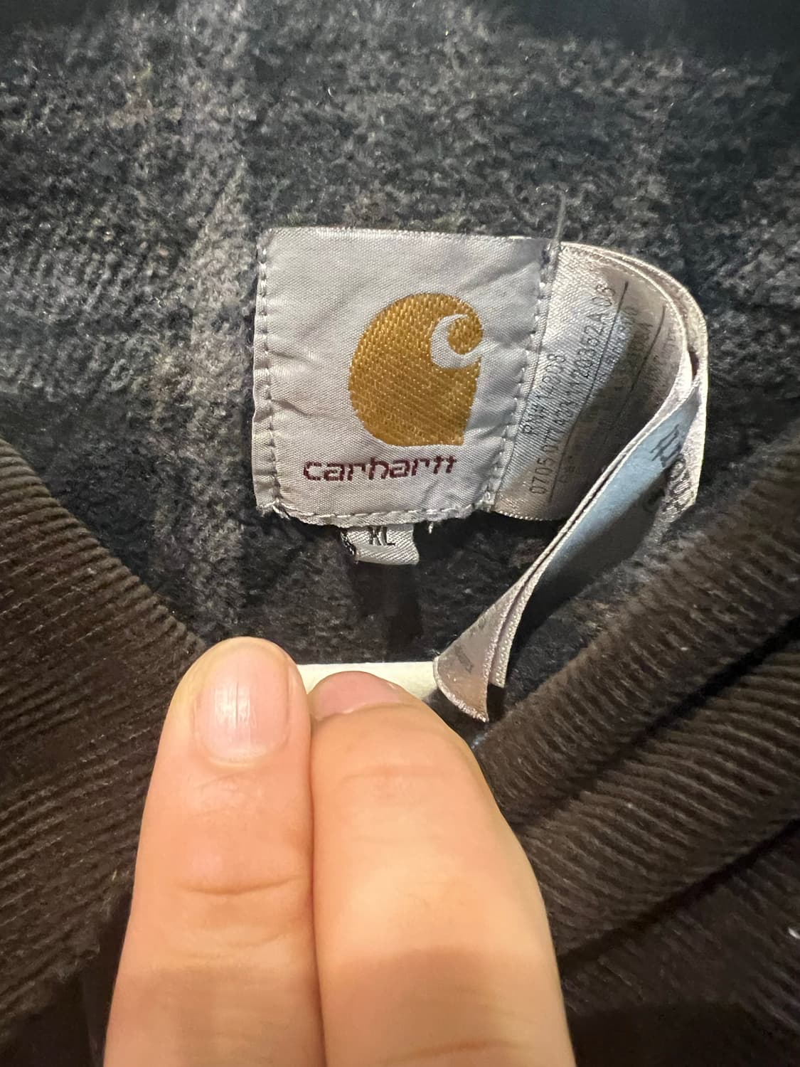 칼하트 트러커 자켓 xl 상품이미지3