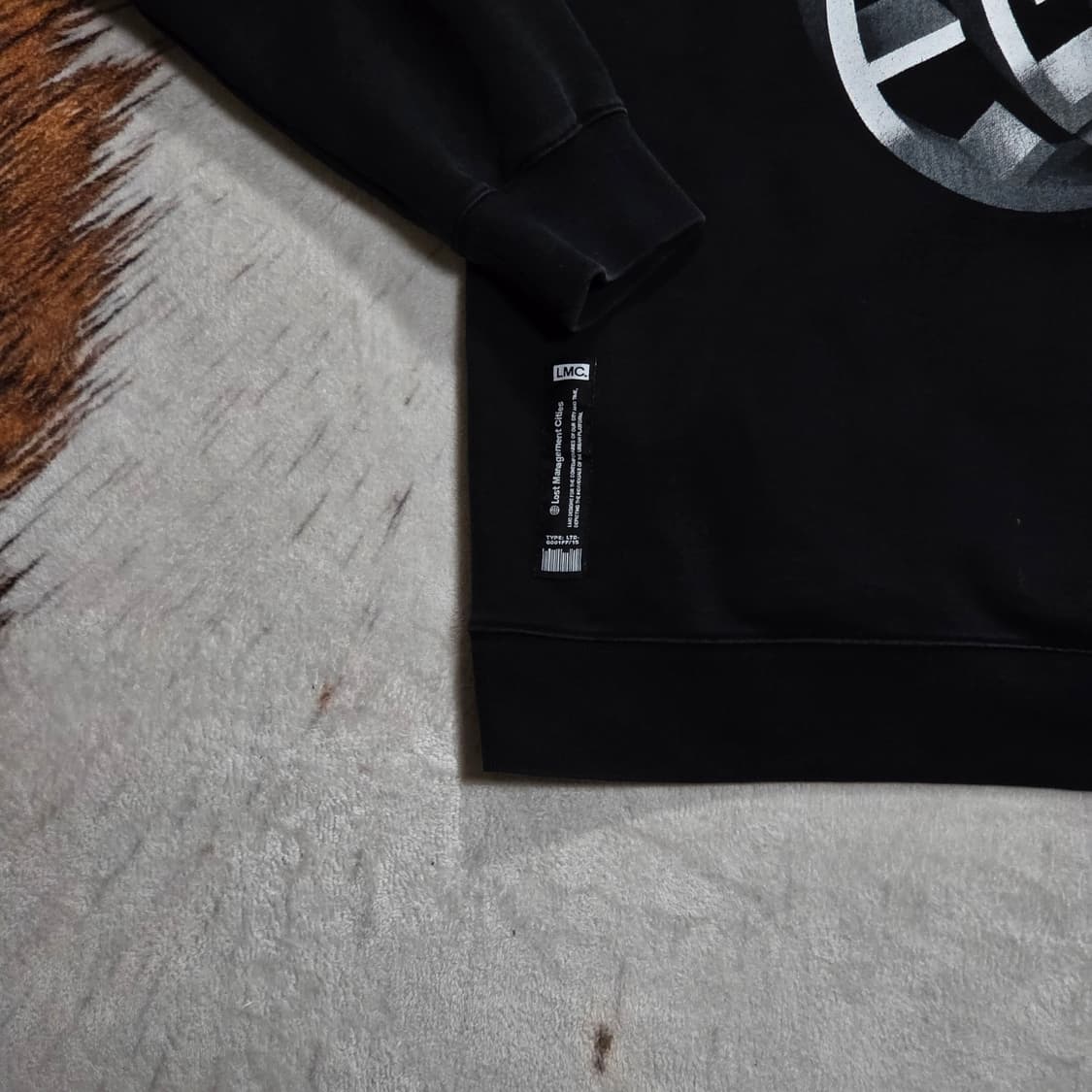 LMC 블랙 후드티 상품이미지6