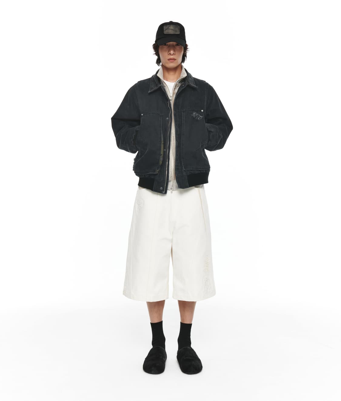 M L XL 엑슬림  xlim ep8 04 자켓 블랙 새제품 판매 상품이미지1