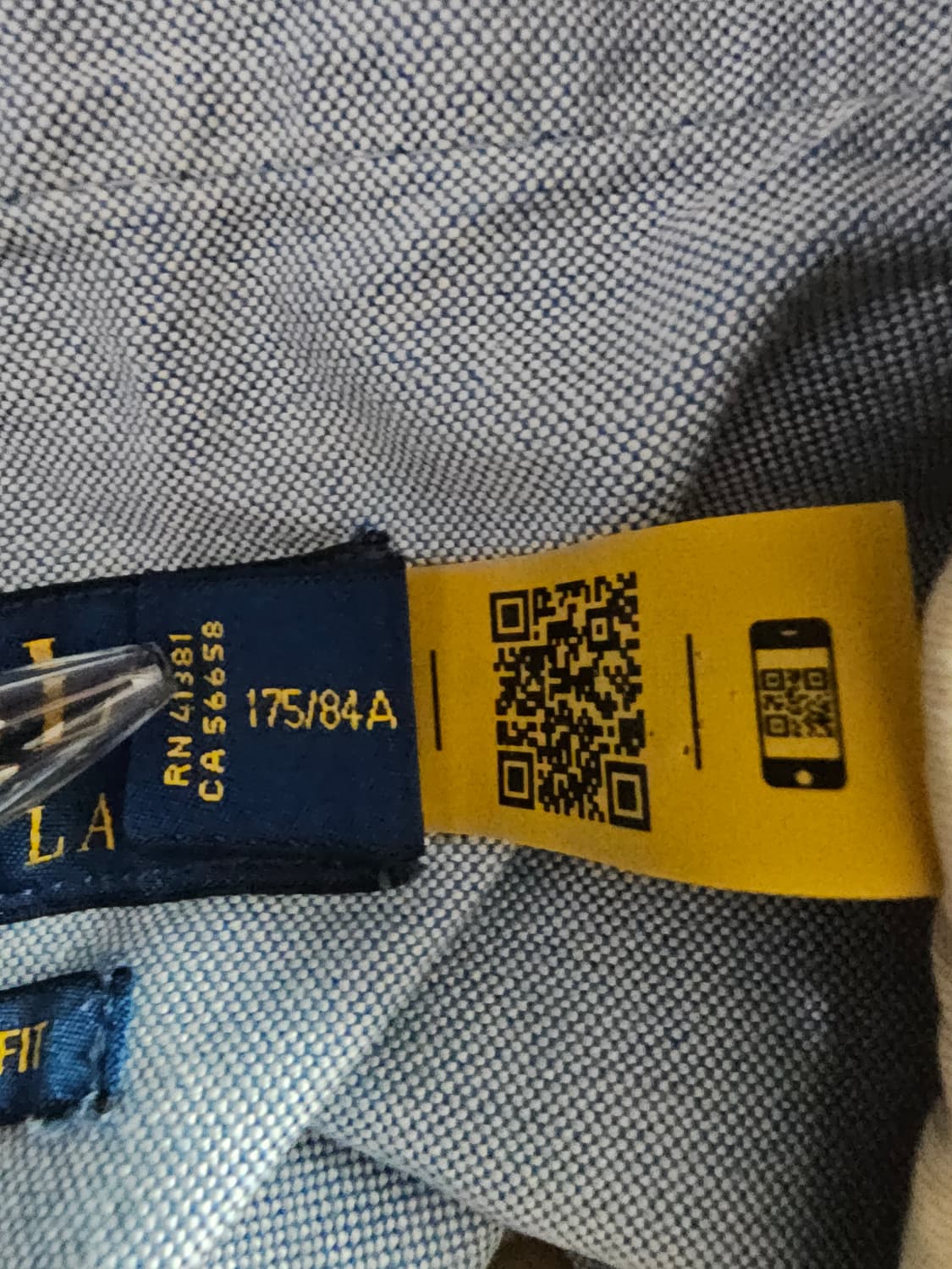 폴로 랄프로렌 프렙스터 치노팬츠 QR정품 M 상품이미지6