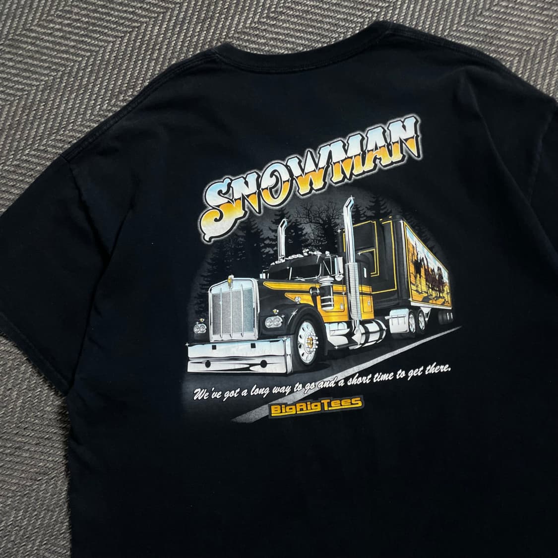 USA 오리지널 박시핏 BANDIT 레이싱 티셔츠o 4692 상품이미지2