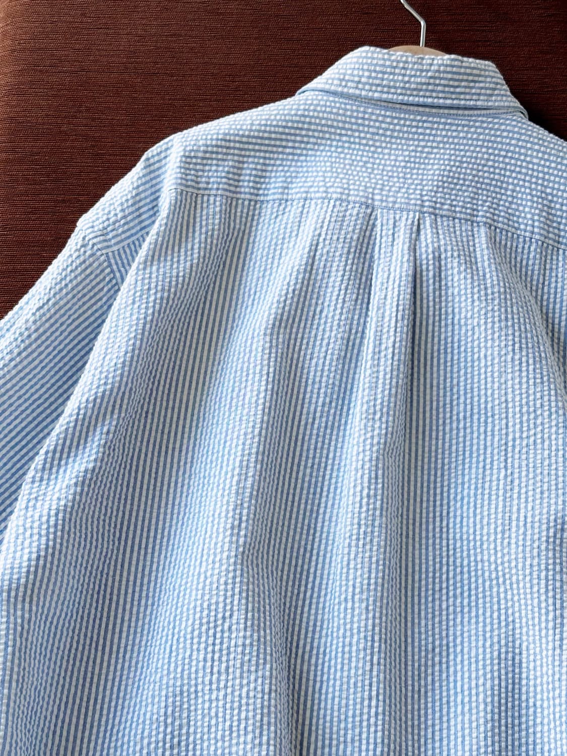 Natural sucker fabric H/S shirt 상품이미지6