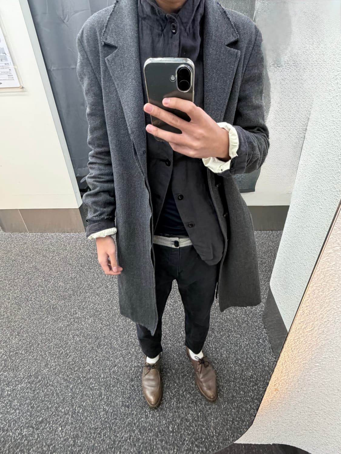 더 비리디 안느 비대칭 스티치 로퍼 상품이미지7