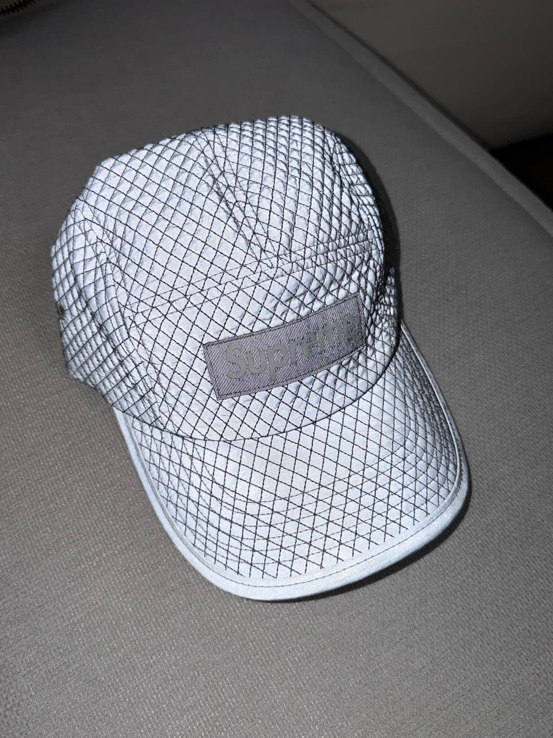 Supreme fw23 micro quilted camp cap 상품이미지4