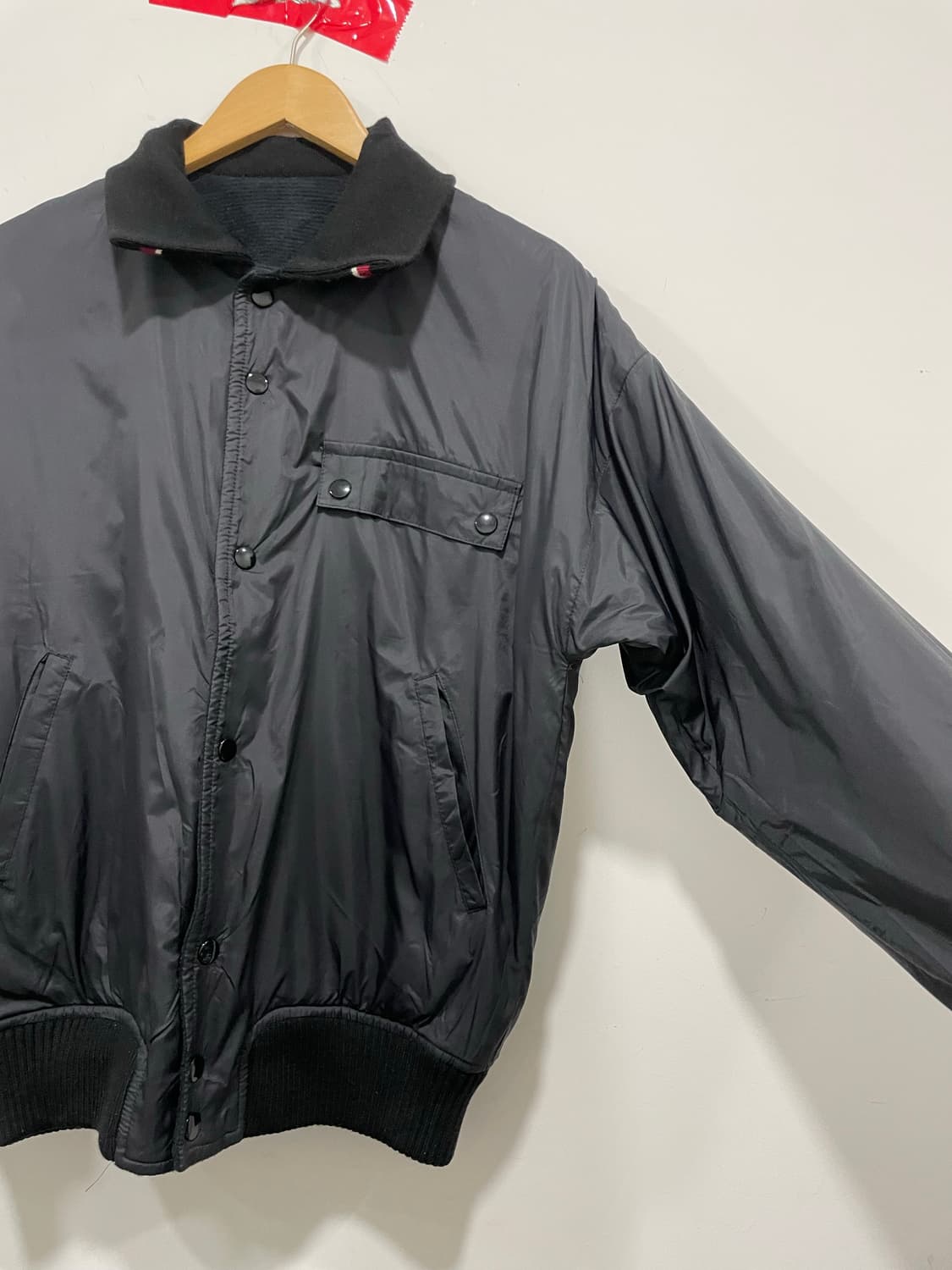 (빈티지)플리스 리버시블 봄버자켓 상품이미지8
