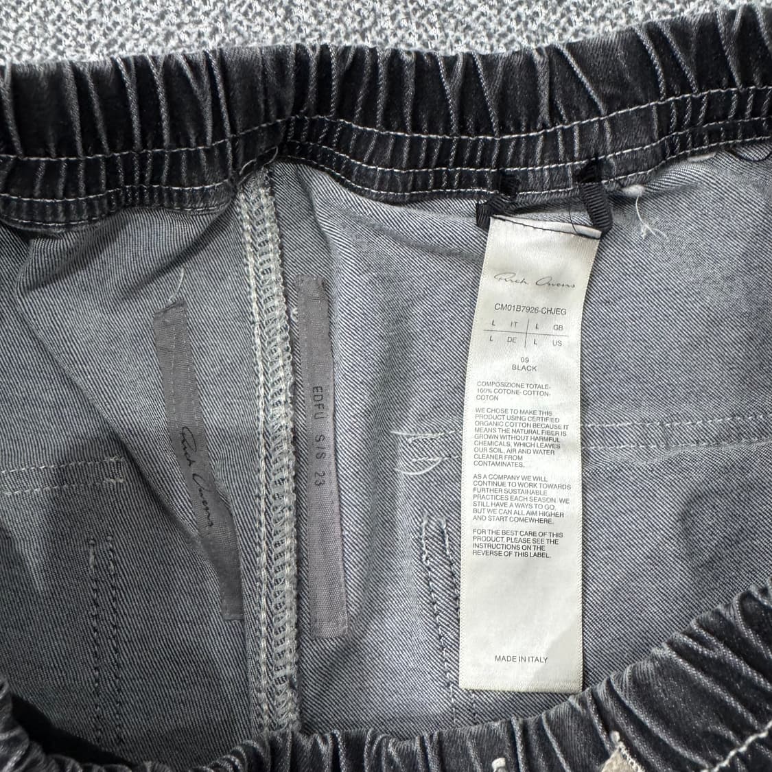 더블 카고 점보 벨라 데님 팬츠 상품이미지7