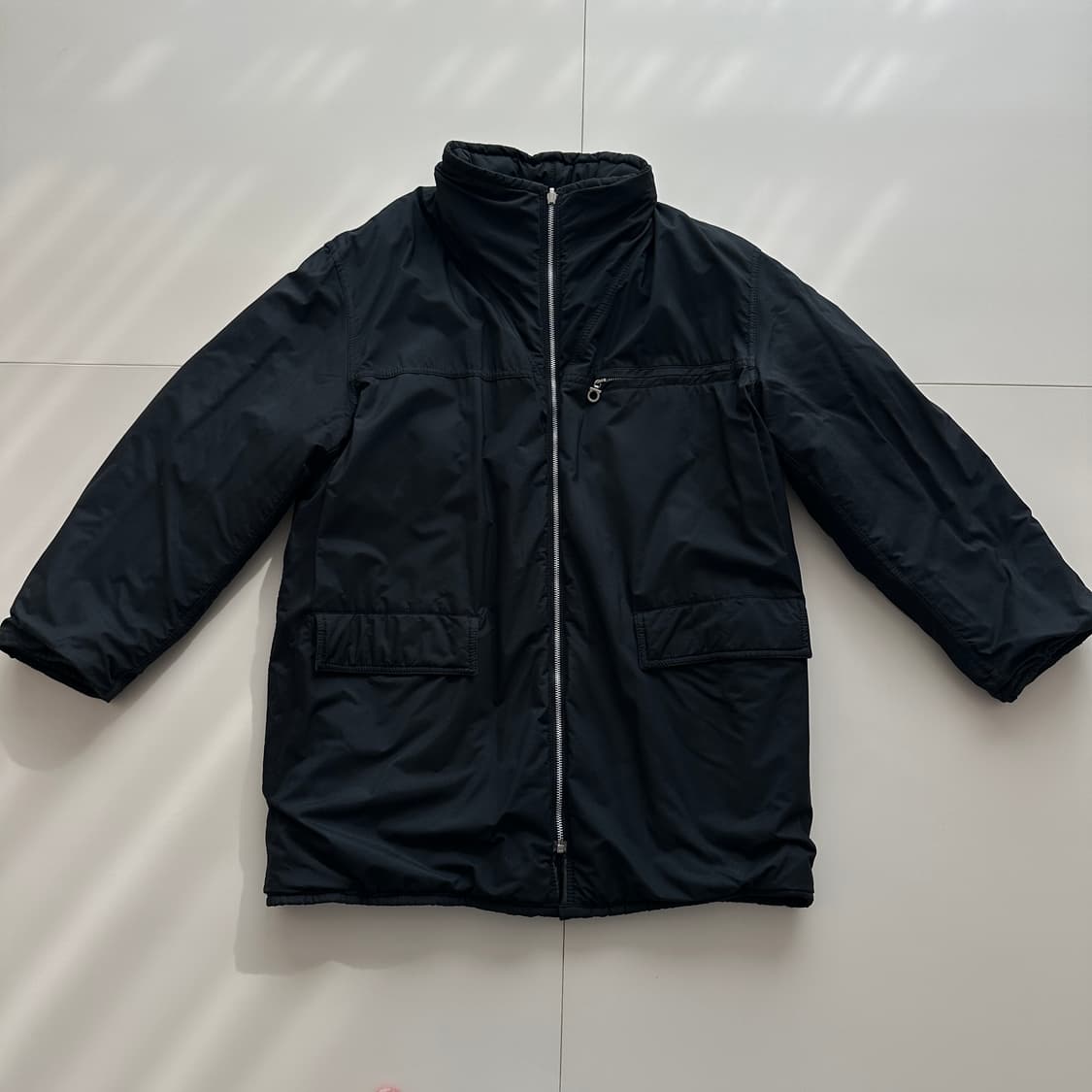 00년대 페라가모 48 리버서블 나파 레더 패딩 코트 ITALY MADE 상품이미지6