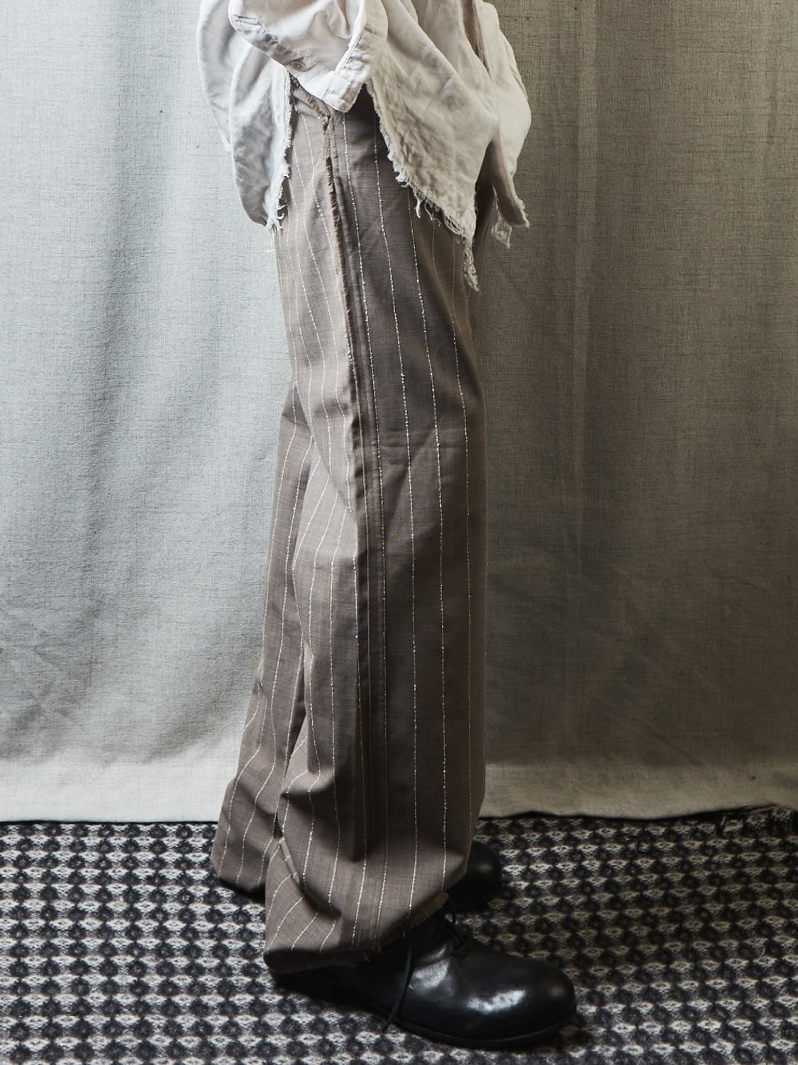 maison flaneur 18ss 울 팬츠 상품이미지9