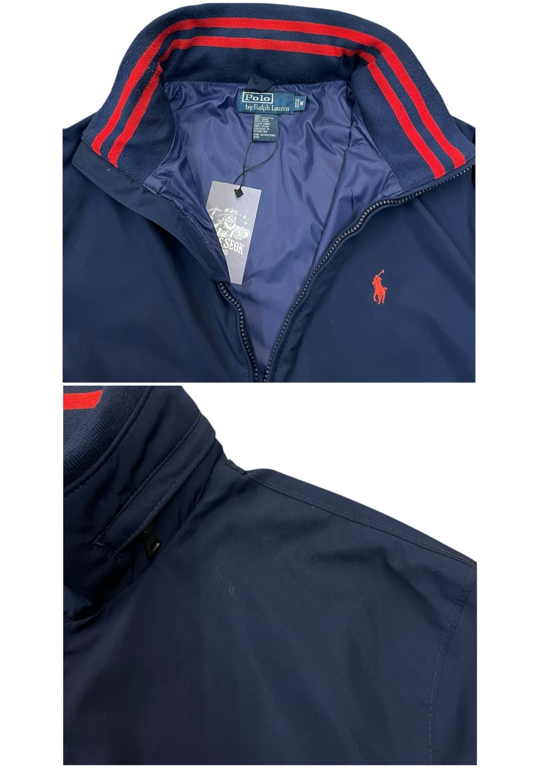 폴로 랄프로렌 집업 자켓 네이비 M #csz1968 상품이미지4