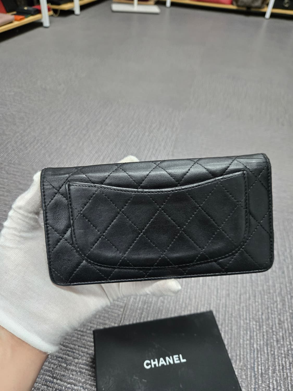 [특가][정품] 샤넬 램스킨 장지갑 상품이미지2