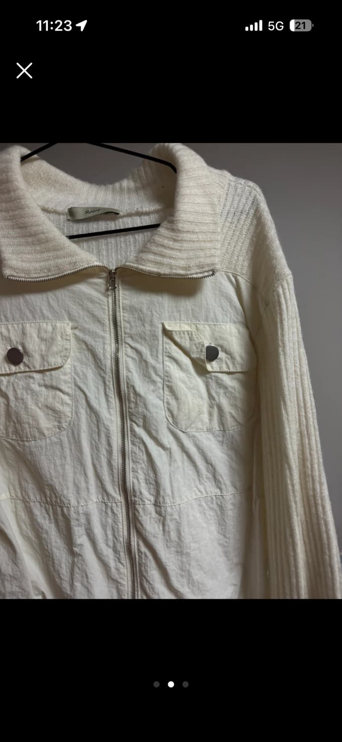 릿킴 니트집업 상품이미지6