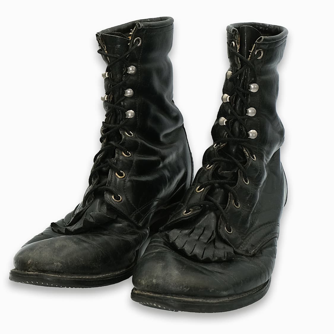 빈티지 웨스턴 8홀 레더 부츠 9(270) 사이즈 BT27002 상품이미지1