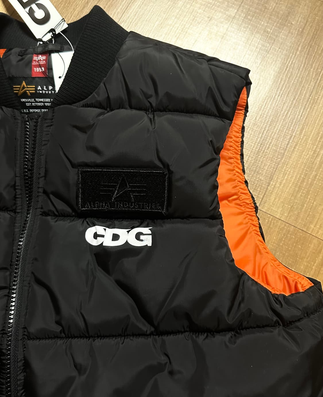 Cdg 꼼데가르송 알파인더스트리 패딩베스트 상품이미지7