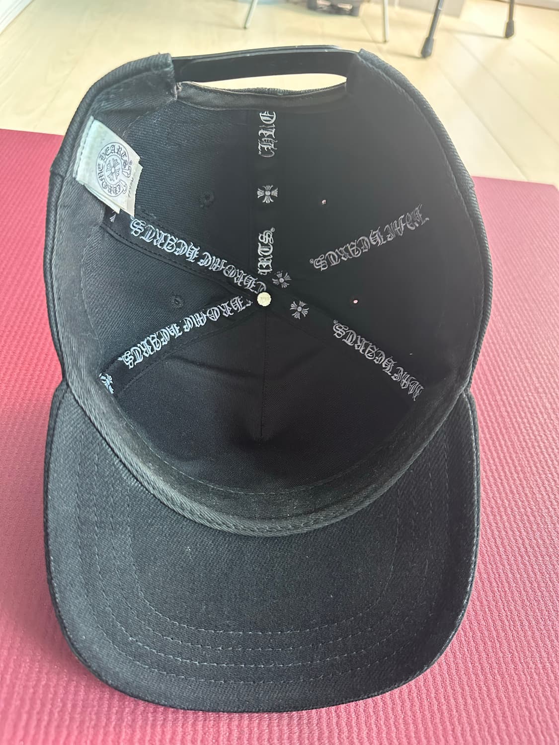 크롬하츠 홀스슈 데님트러커 모자 상품이미지4