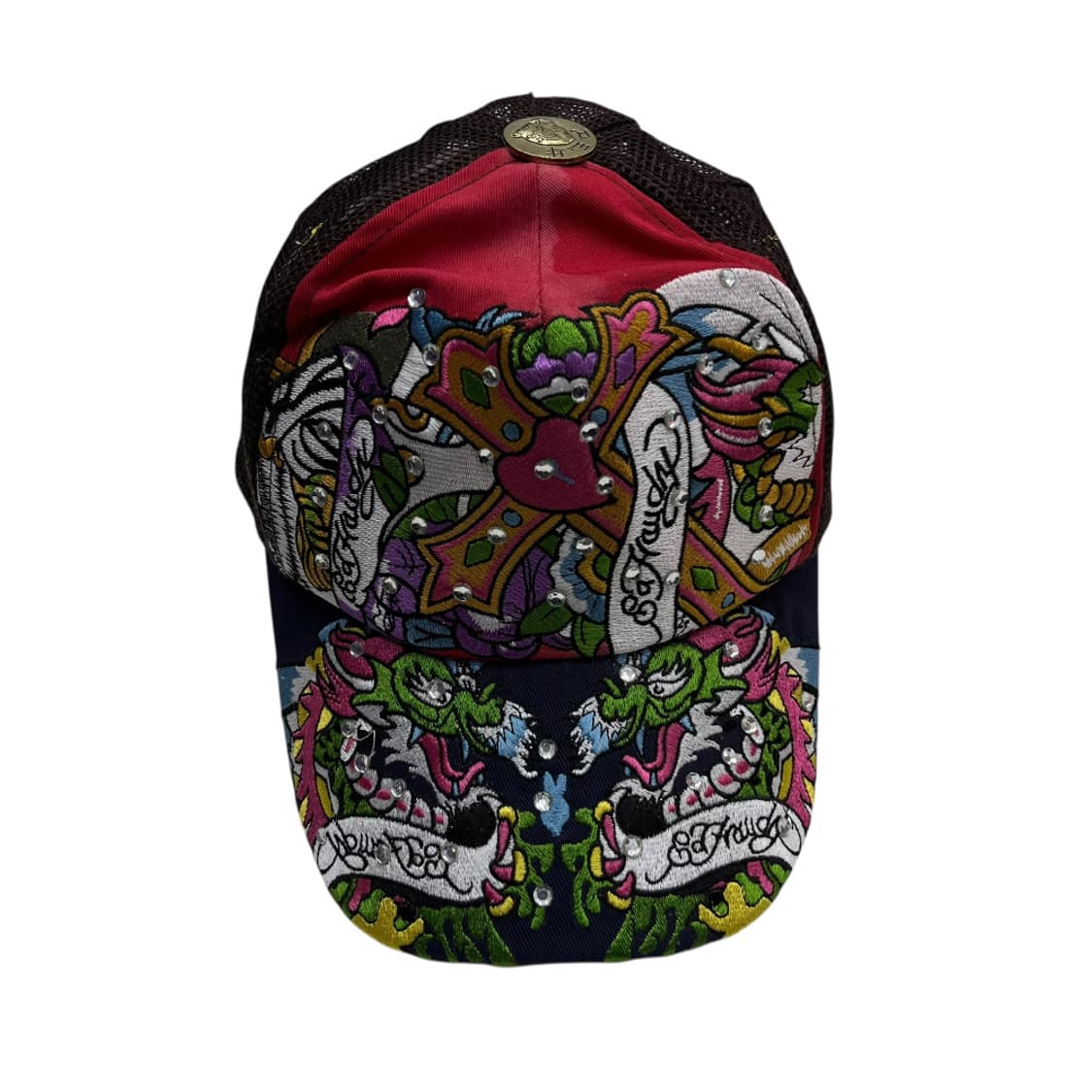 에드하디 타투 십자가 볼캡 상품이미지4