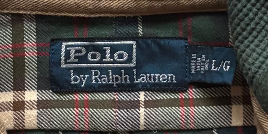 Polo 폴로랄프로렌 빈티지 체크 후드 셔츠 상품이미지5