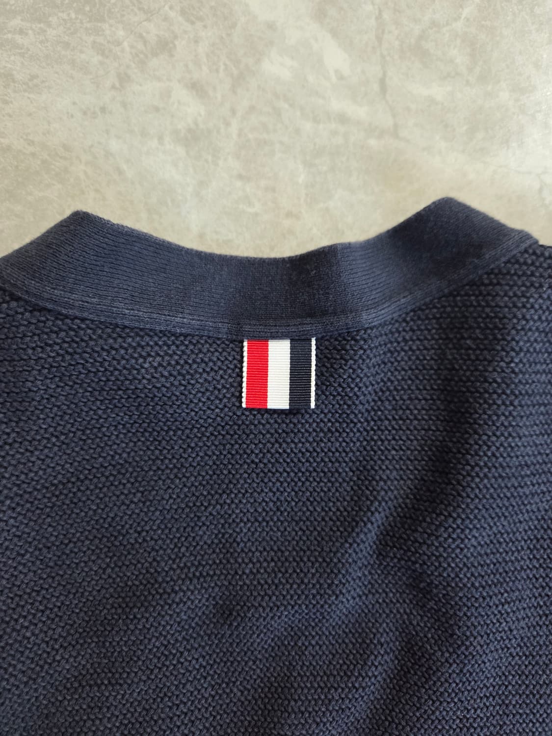 [정품] 톰브라운 라셀 스티치 사선 가디건 상품이미지5