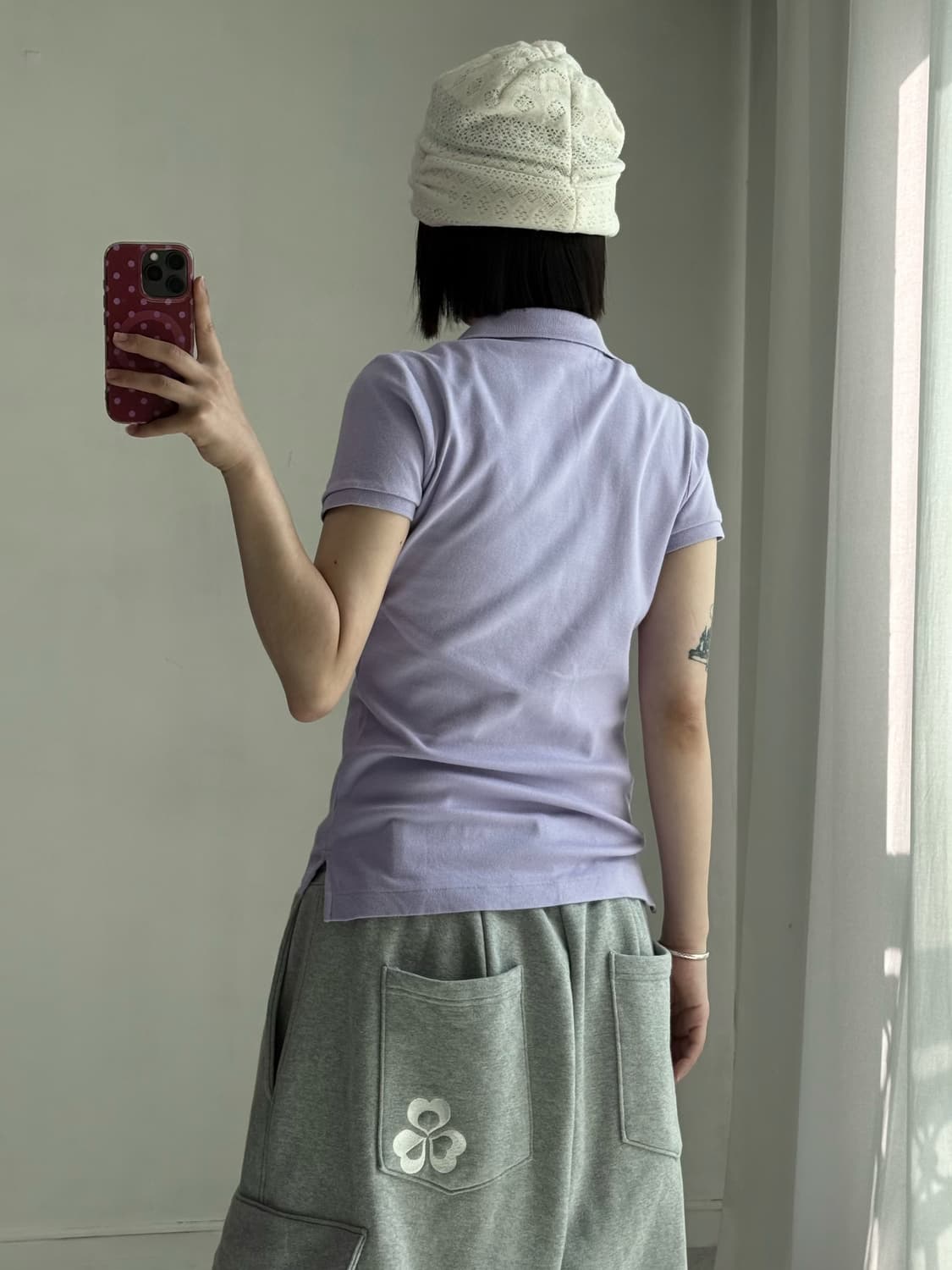 폴로 스포츠 연보라 반팔티 상품이미지4