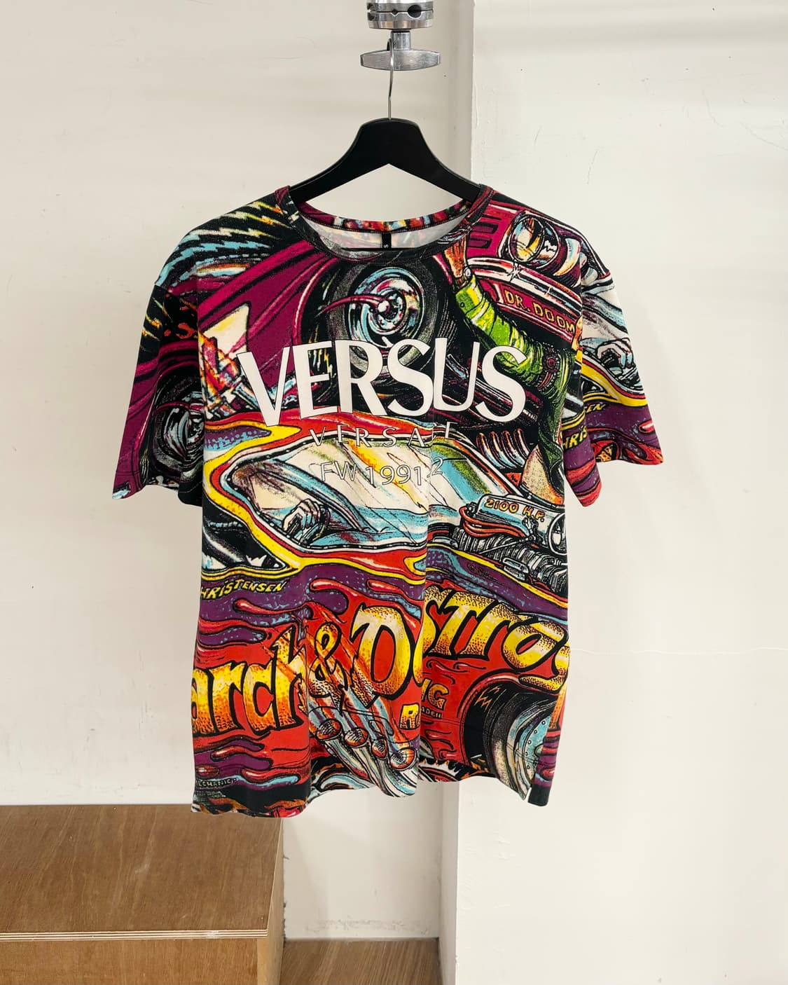 베르수스 베르사체 프린팅 반팔티셔츠 상품이미지1