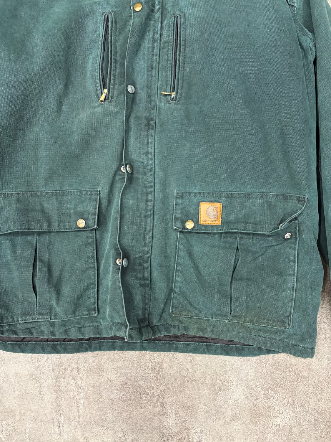 90s 칼하트 헌터그린 초어자켓 htg 상품이미지5