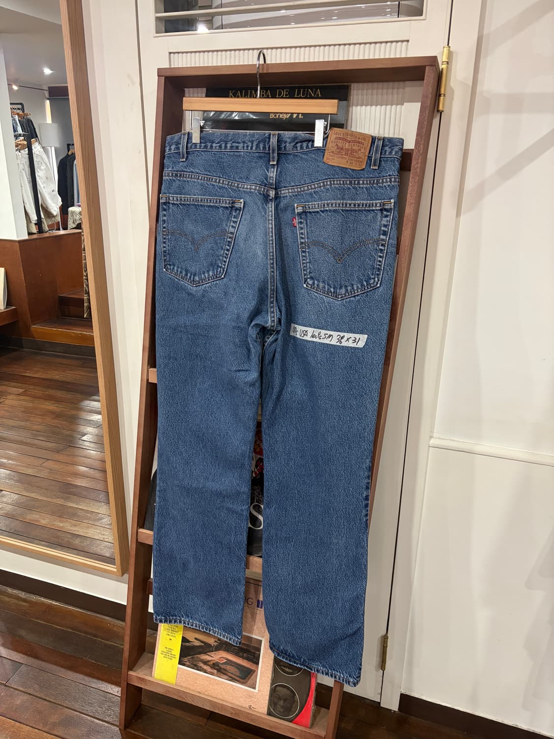J138 00s USA 리바이스 517 데님팬츠 상품이미지5