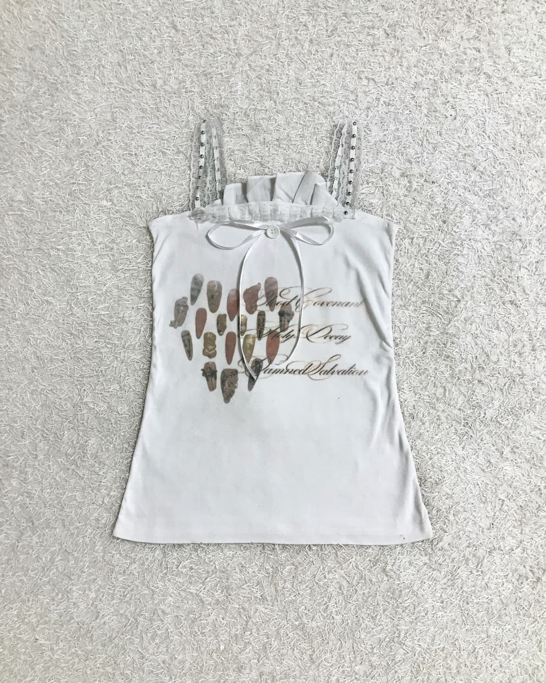 Nail Heart Sleeveless 상품이미지3