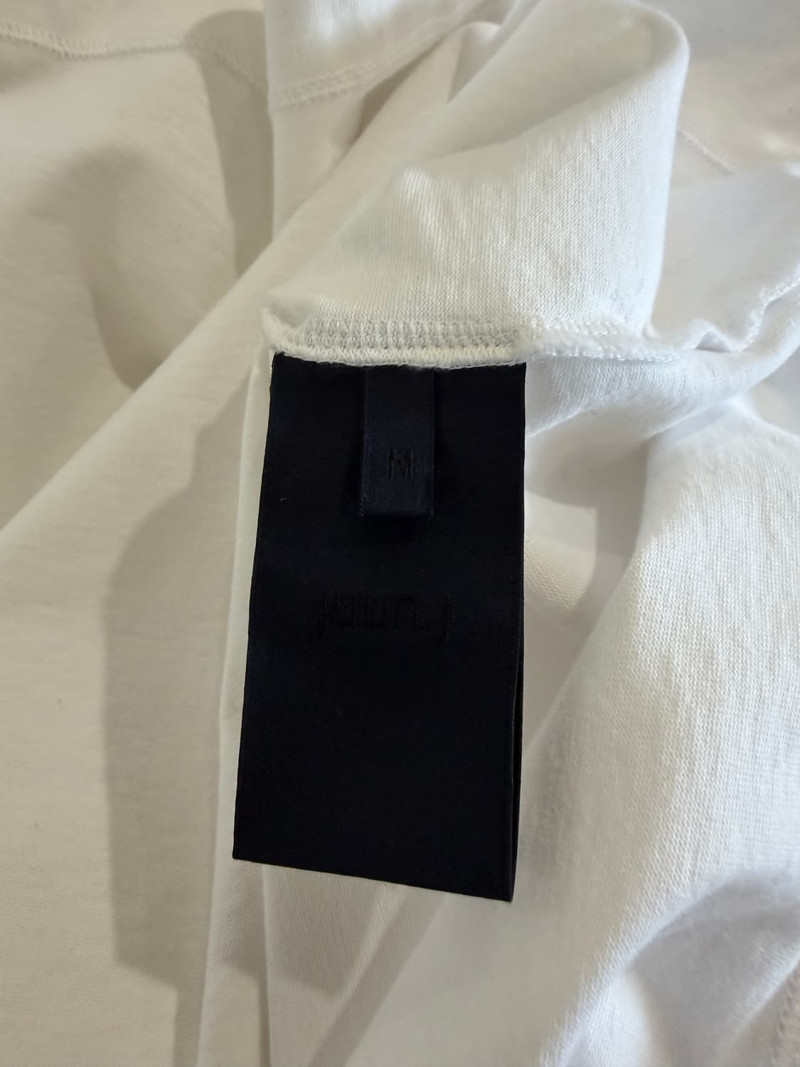 준지 자수 로고 오버핏 반팔 티셔츠 상품이미지6