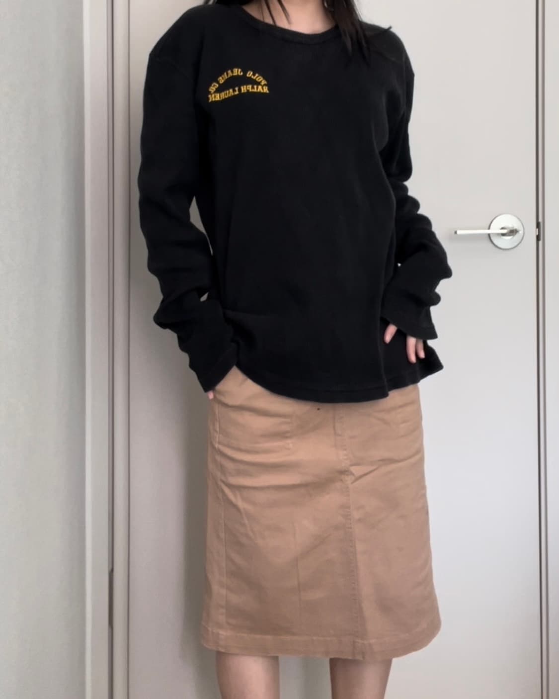 POLO JEANS lettering long sleeve 상품이미지2