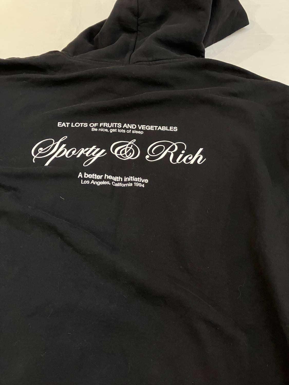 스포티앤리치 캘리포니아 베이직 로고 후드티 상품이미지3