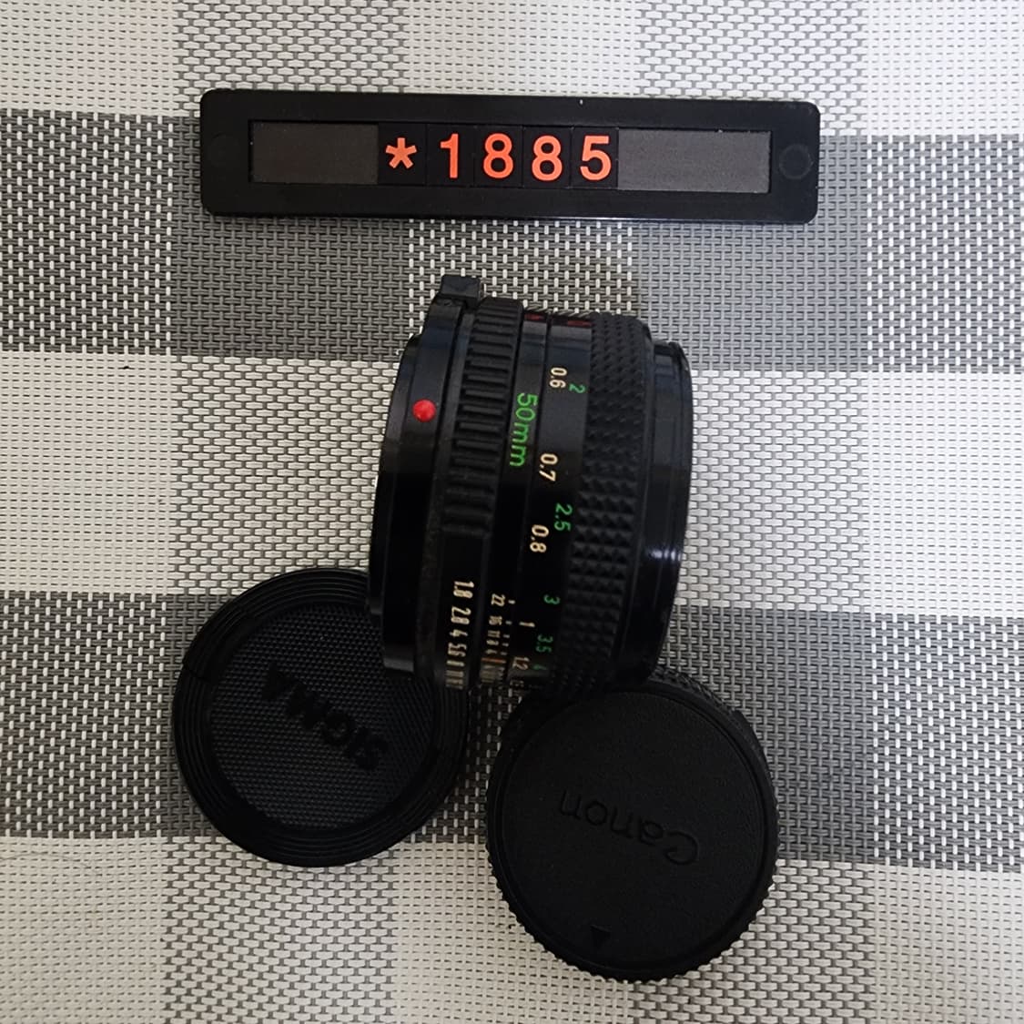 캐논 FD 마운트 50mm 1.8 단렌즈 상품이미지3