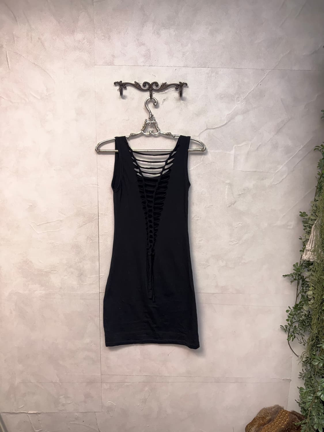 Black grunge back details mini ops 상품이미지4