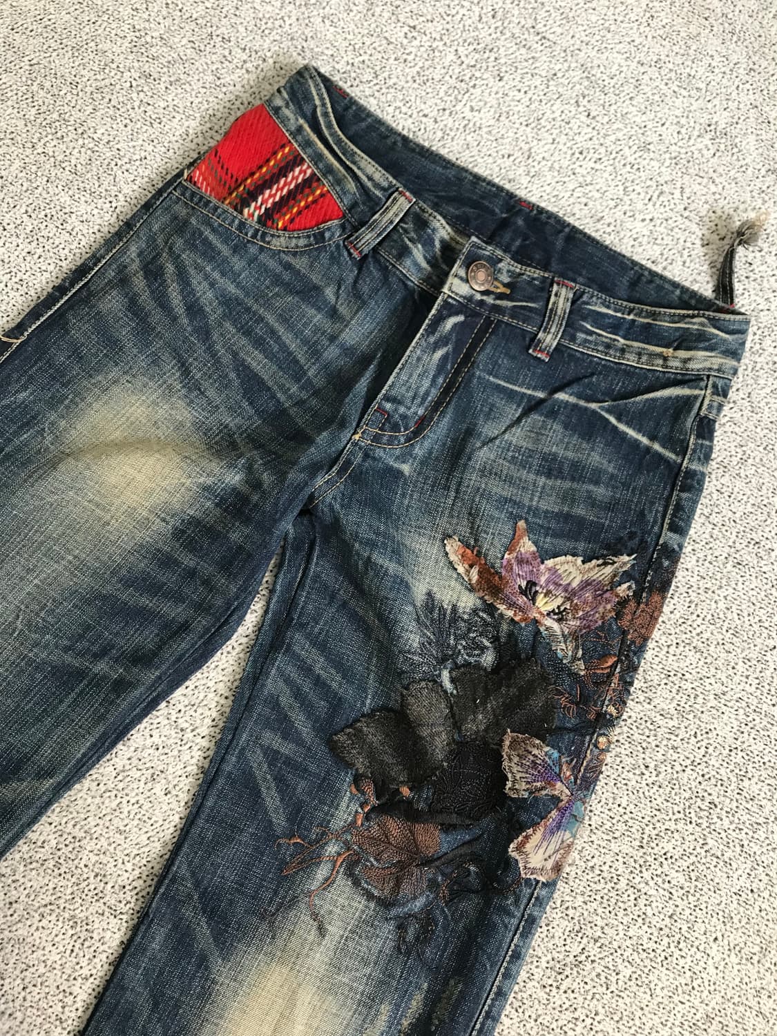 오리엔탈 그런지 데님 팬츠 상품이미지8