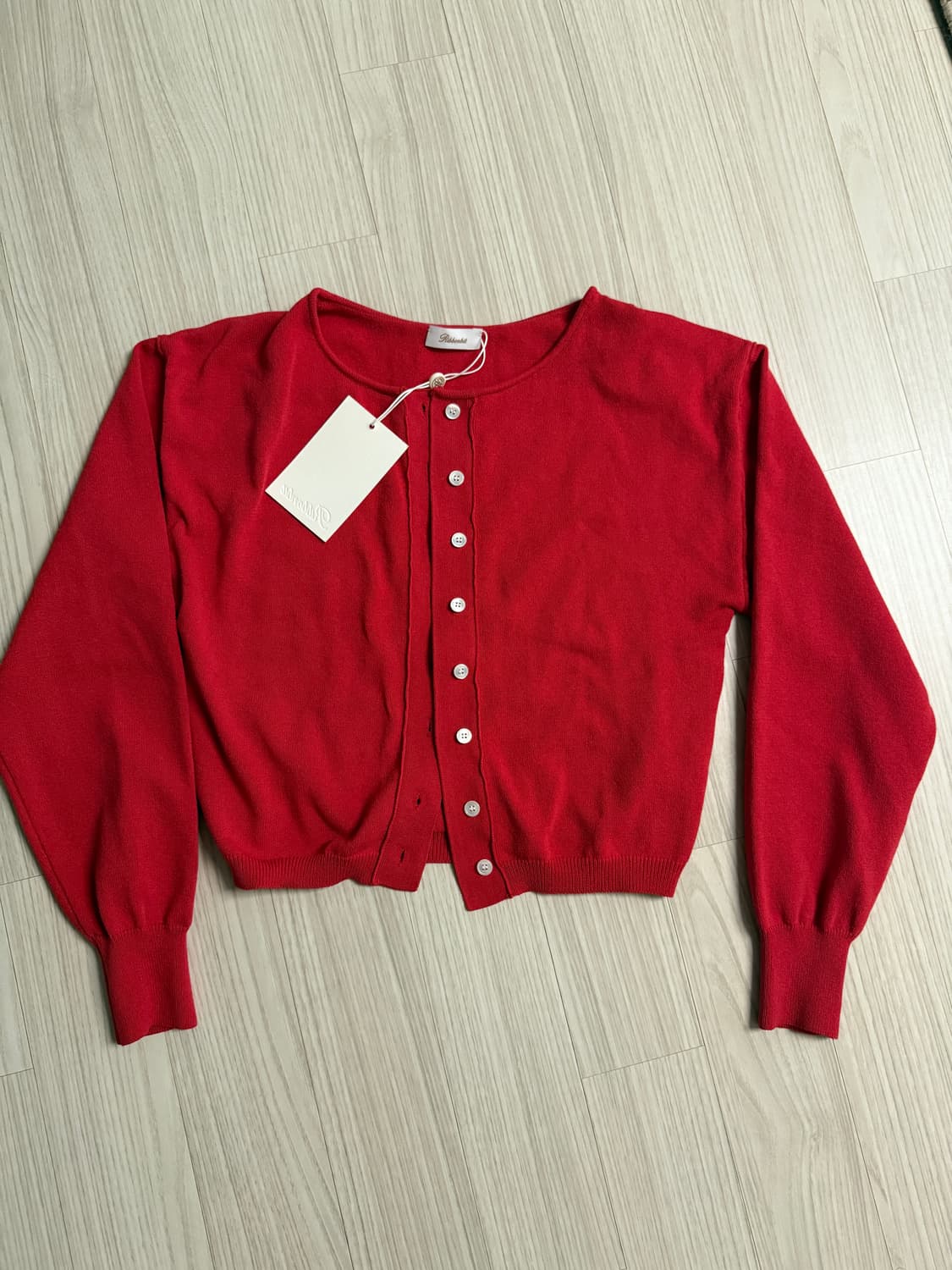 Ribbonbit 리본빛 Jina 레드 가디건 (새상품) 상품이미지1